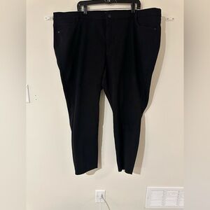 J Jill Denim High Rise Black Leggings Size 28